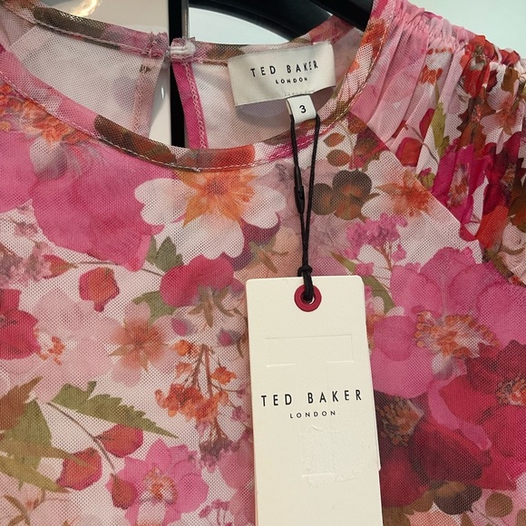 Ted Baker Multicolor Floral top - Picture 2 of 3